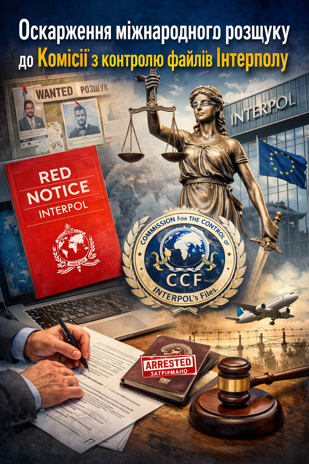 Оскарження міжнародного розшуку до Комісії з контролю файлів Інтерполу