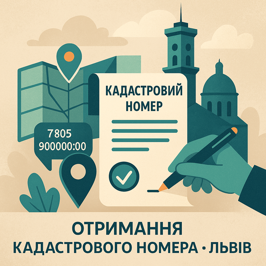 Присвоєння кадастрового номера Львів